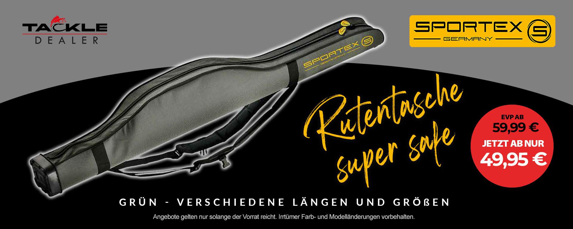 Sprtex Rutentaschen grün