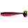 Relax King Shad 4", 11cm B317 feuerrot / schwarz Glitter