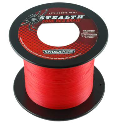 (7)  SpiderWire Stealth Code Red 0,25mm Rolle a 59m