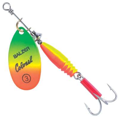 Balzer Colonel Classic Spinner Fluo rot/gelb/grün Gr. 3 / 7g