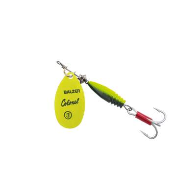 Balzer Colonel Classic Spinner fluo gelb Gr. 3 / 7g