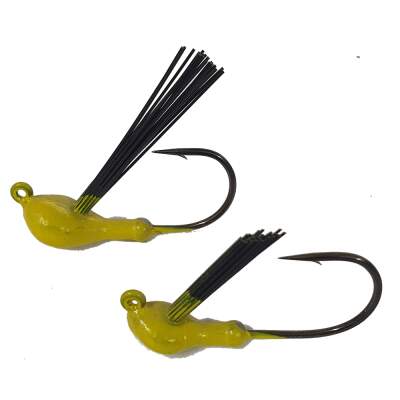 Weedguard Bass Jigs yellow