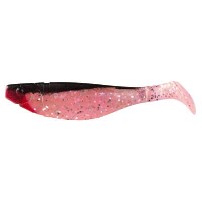 4" Relax Kopyto River 11cm 331 hot pink-Glitter Perleffekt / schwarz