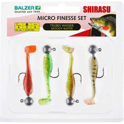 Balzer Shirasu Micro Finesse Set (trübes Wasser)