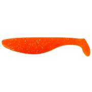 4" Relax Kopyto River 11cm 121 klar fluoorange glitter