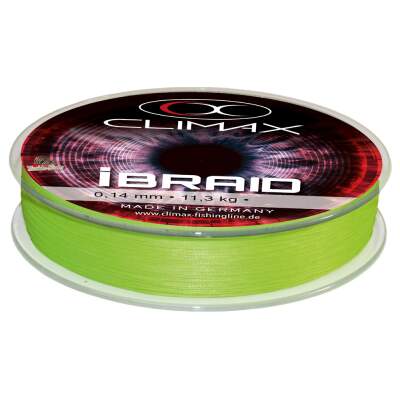 Climax iBraid chartreuse 0,08mm  Rolle a 85m