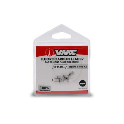 VMC geknoteter Fluorocarbon Leader  (L: 40cm D: 0,35mm)