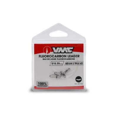 VMC geknoteter Fluorocarbon Leader  (L: 60cm D: 0,35mm)