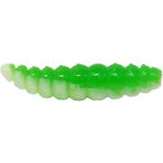 FTM Lifter Lures Larvy Cheese 3,5 cm Hot Green / White UV