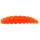 FTM Lifter Lures Larvy Cheese 3,5 cm Hot Orange UV