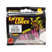 FTM Lifter Lures Larvy Cheese 4,5 cm Hot Pink / Black UV