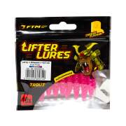 FTM Lifter Lures Larvy Cheese 4,5 cm Pink Pearl UV