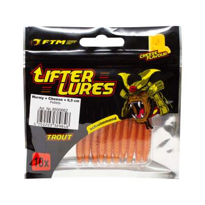 FTM Lifter Lures Wurmy Cheese 6,5 cm Pellets